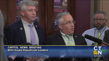 Click to Launch Capitol News Briefing with House Republican Leaders Prior to the May 1st House Session